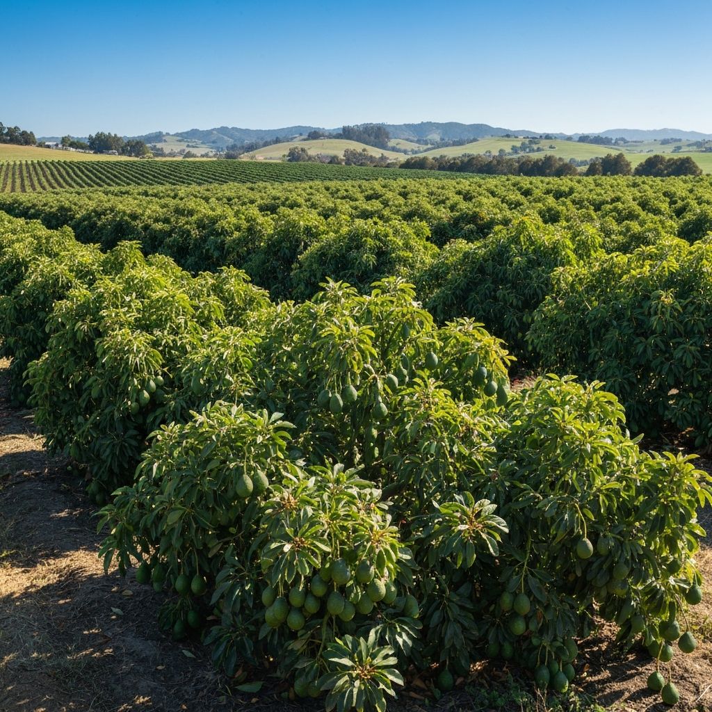 Avocado orchard
